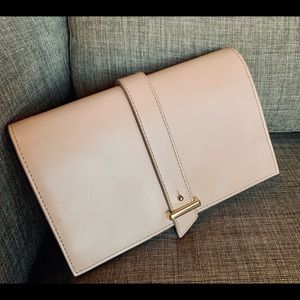 COLE HAAN Vestry Leather Clutch